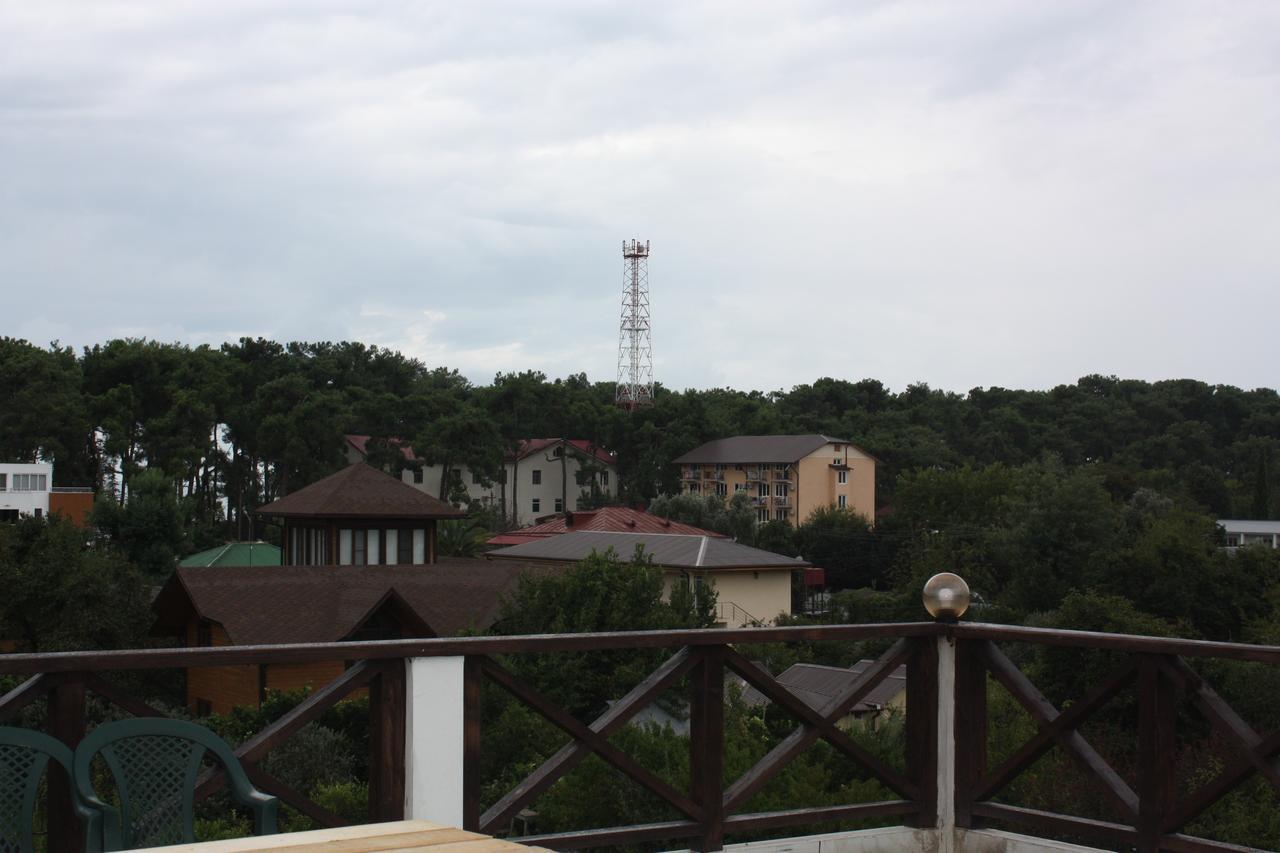 Viktoria Hotel Pizunda Bagian luar foto