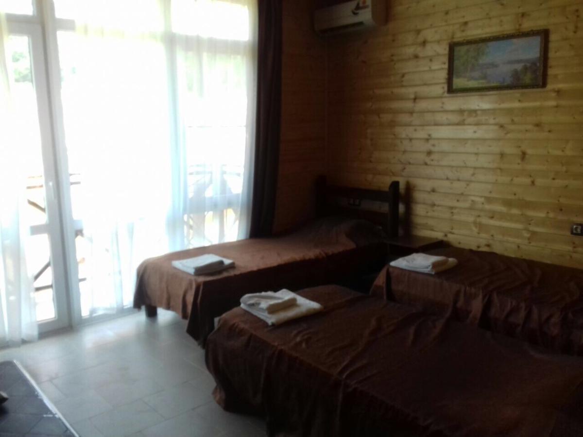 Viktoria Hotel Pizunda Bagian luar foto