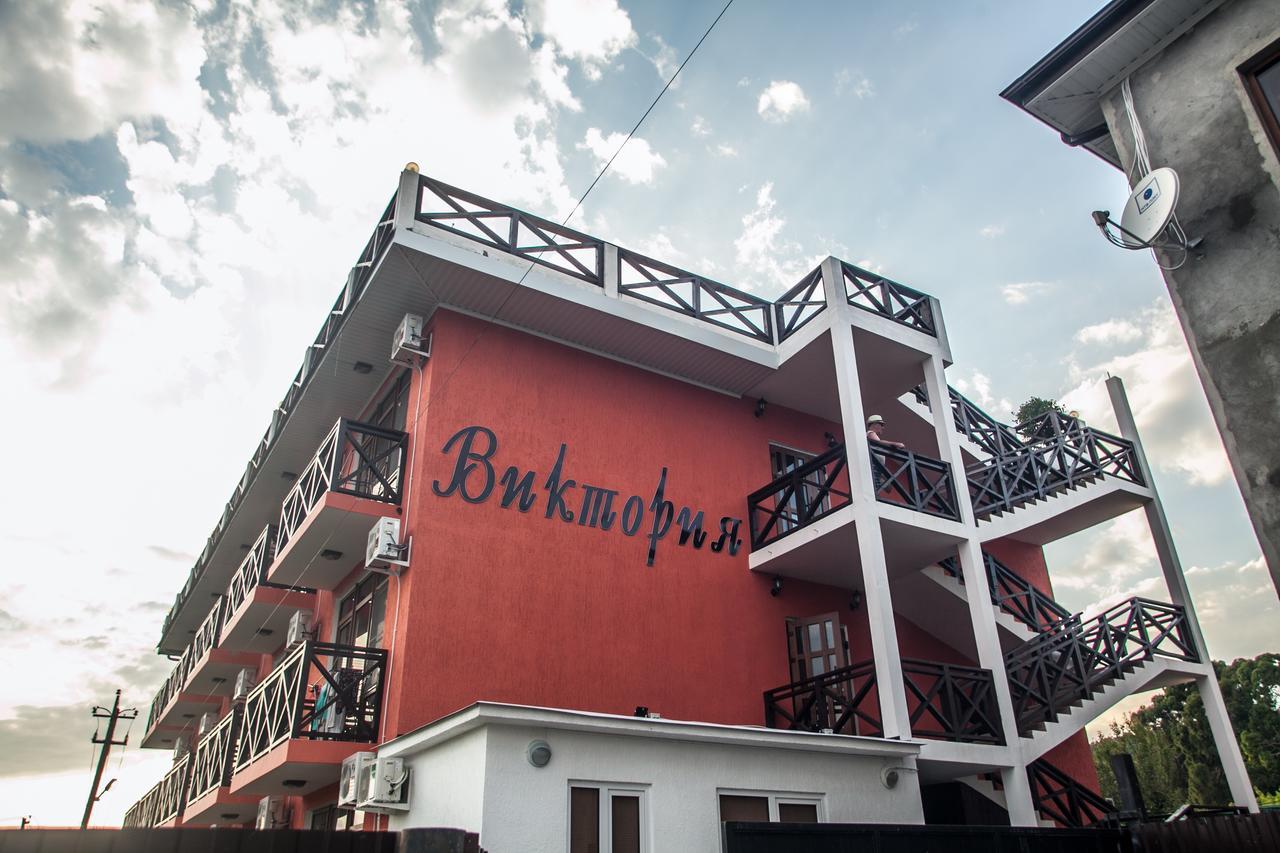 Viktoria Hotel Pizunda Bagian luar foto