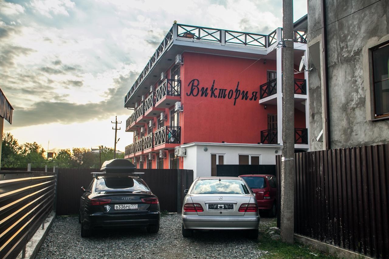 Viktoria Hotel Pizunda Bagian luar foto